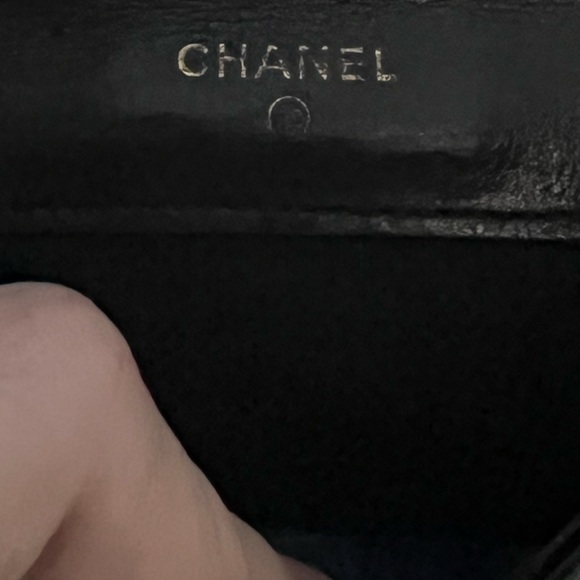 Chanel Black Quilted Lambskin Leather French Purse Wallet - Picture 8 of 16